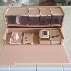 Prepdeck Kitchen Storage & Prep Organizer - Pale Pink